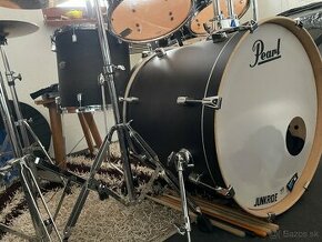 Predám bicie Pearl Decade Maple black chrome