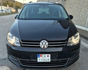 VW SHARAN 2.0 TDi 135kw, DSG, 4x4, 7/2017, 7 miestny