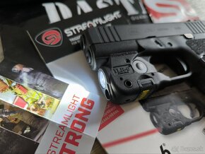 TLR-6 taktické svetlo na Glock 42, 43, 43X, 48 s railom