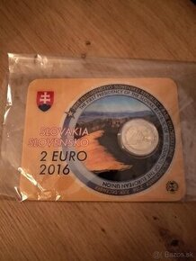 2 euro Coincard Slovensko 2016 - Predsedníctvo