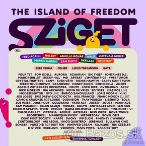 2х Full pass lístky na Sziget Festival 2024