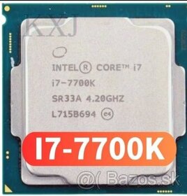 Procesor i7-7700K i7 7700k 4C/8T až 4.5 GHz - LGA 1151
