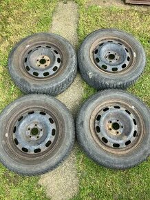 5x100 R15 Zimné pneu s diskami - 1