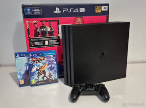 Playstation 4 Pro, 1TB, komplet vrátane ovládača