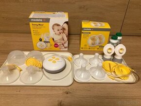 Elektrická odsávačka MEDELA Swing Maxi double+Hands-free set