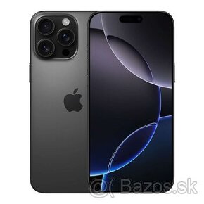 iPhone 16 Pro Max 256 GB čierny titán