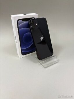 Apple iPhone 12 128GB Black-Batéria 100%