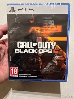 Predam NOVÚ hru Call of Duty Black Ops 6 na ps5