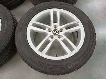 Predam zimne ALU 5x112 R18 7J ET43 ORIGINAL AUDI VOLKSWAGEN - 1