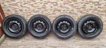 Predám letnu sadu 5x100 r14 et43/ 185/60 r14 Nexen /Hankook - 1