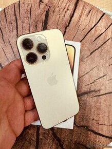 iPhone 14 pro 128 Gold batéria 90% top stav