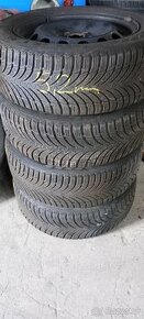 Ponúkam zimnú sadu kolies 6,5Jx16 H2 ET46 VWAG 205/55 R16 Ne - 1