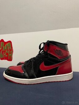 Nike air jordan patent bred