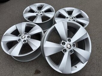 ORIGINAL ŠKODA ELEKTRONY 5x112 R17 TOP