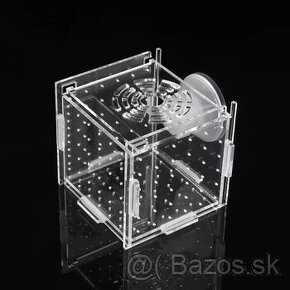 Akrylový izolačný box 8x8x8cm - Pôrodnička pre ryby