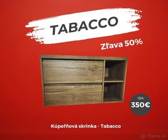 Kúpeľňová skrinka - Tabacco