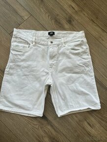 Biele panske nosene top stav kratasy H&M, velkost 34