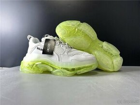 Balenciaga Triple S Clear Sole White/Green - 1