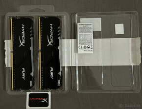 Predám HyperX 16 GB KIT DDR4 3 600 MHz CL17 FURY RGB - 1