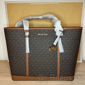 Nová dámska kabelka Michael Kors Jet Set Travel Brown