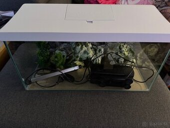 AQUAEL Akvarium set LEDDY LED DN biele 60 x 30 x 30 cm - 54l