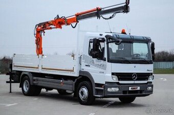 MERCEDES ATEGO 1518 VALNÍK + HYDRAULICKÁ RUKA - EU5