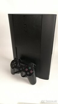 Playstation 3 Superslim 500gb + záruka 12 mesiacov