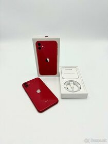 Apple iPhone 11 64GB Product Red 100% Zdravie Batérie - 1