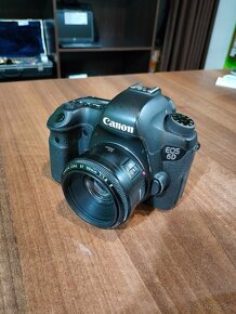 zrkadlovka Canon EOS 6D full frame+objektív 50mm - 1