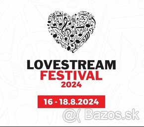 Lovestream 2x vstupenka na 3 dní
