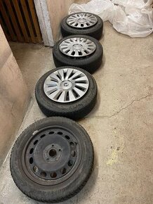 Disky 6,5Jx16 5x112  , 205/55 R16  škoda octavia