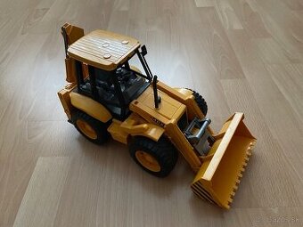 Bager JCB 4CX s čelným nakladačom a lyžicou - Bruder - 1