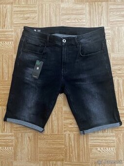 panske riflove sortky, kratasy g-star raw 3301 velkost W35