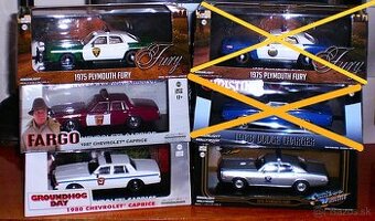 CHEVROLET CAPRICE , PLYMOUTH FURY , 1:43 ,