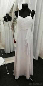 Tehotenske svadobne šaty - 1