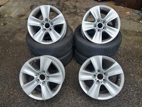 Alu kola disky BMW 3, 5 5x120 8jx17 is30 et30 pneu - 1