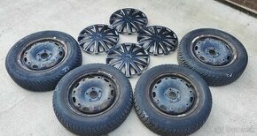 Komplet kolesa 165/70 R14  zo zimným obutim - 1