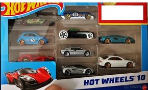 Hotwheels otvoreny 10 pack / 9ks