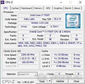 Intel Core i7-7700T (35W)