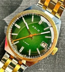 Československé Retro Vintage hodinky PRIM Ala Rolex 80. roky