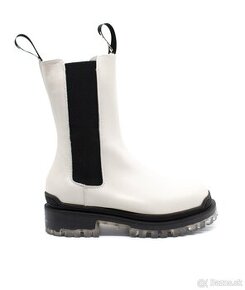 Nové dámske čižmy Karl Lagerfeld Biker II Long Gore Boots - 1