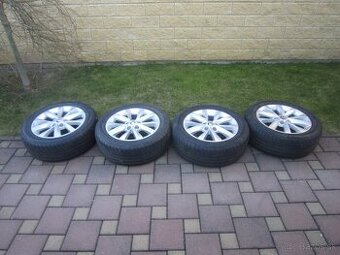 16" AL disky org. Š Octavia3 s let. pneu 205/55R16 Dunlop