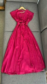 Červené dlhé šaty - 1