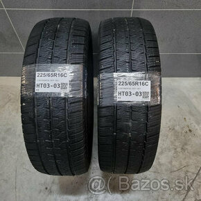 Dodávkové zimné pneu 225/65 R16C CONTINENTAL DOT1821