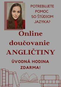 Online doučovanie Angličtiny