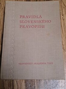 Pravidlá slovenského pravopisu, 1957, SAV, dr. Peciar