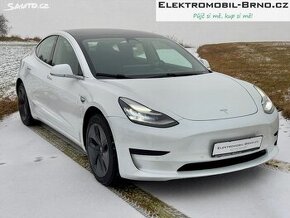 Tesla Model 3, SR+, 52 kWh, SoH 86%,Tažné,vč. DPH 17.900,-