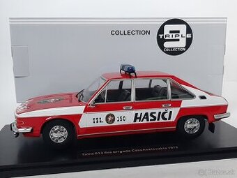 1:18 - Tatra 613 - hasiči (1979) - Triple 9 - 1:18