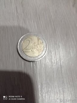 2€ minca Portugalská z roku 2002