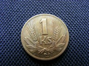 1 koruna 1942